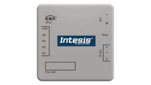 LG VRF systems to KNX Intesis Gateway with Binary Inputs