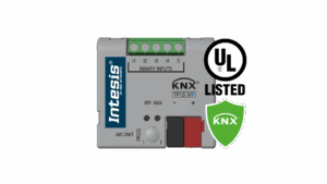 Intesis gateway KNX Data Secure for Mitsubishi Electric Ecodan Air-to-water heat pumps to KNX