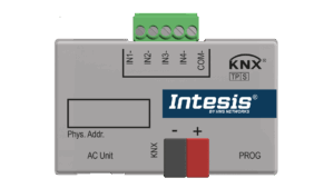 Daikin AC Domestic units to KNX Intesis Gateway with binary inputs