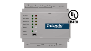 LG VRF systems to KNX Intesis Gateway
